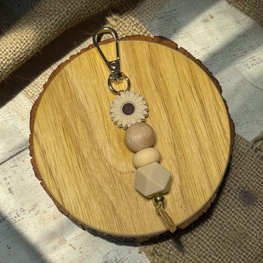 Sunflower Keychain